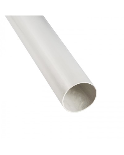 Труба ПНД гладкая тяжелая, цвет серый, диам 63 мм (3м) Экопласт (23063-GR) в Нижнем Новгороде Гладкая труба Pintop.ru