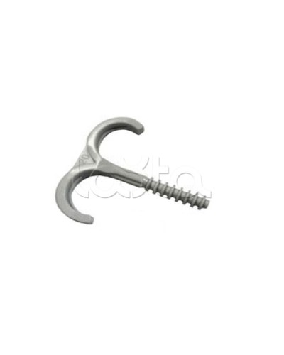 Держатель (клипса) F типа двойнаядля труб D16-20 мм Экопласт 41826 в Нижнем Новгороде Держатели, клипсы, скобы Pintop.ru