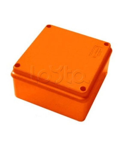 Коробка огнестойкая 100х100х55, 5P, (2,5-16 мм2), без галогена Экопласт 42037HF в Нижнем Новгороде Коробки (ОКЛ) Экопласт Pintop.ru