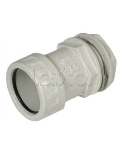 Муфта «труба-коробка» D20 мм, без галогена Экопласт 42720HF в Нижнем Новгороде Аксессуары для труб (ОКЛ) Экопласт Pintop.ru