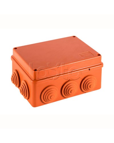 JBS150 Коробка огн. E110, о/п 150х110х70мм, без галогена,10 вых., IP55, 9P, (1,5-4 мм2), цвет оранж. Экопласт (43169HF) в Нижнем Новгороде Коробки (ОКЛ) Экопласт Pintop.ru