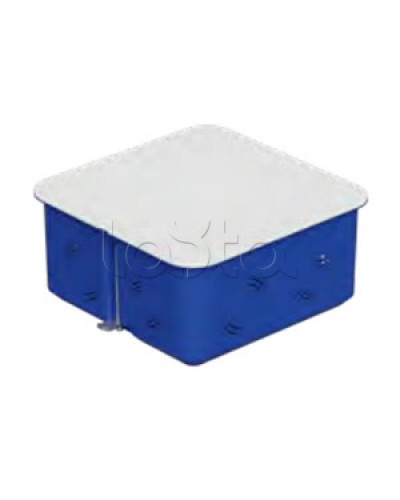 Коробка распределительная c/п. с крышкой, 100х100х50мм, IP30 цвет синий (1шт) Экопласт (44656-1) в Нижнем Новгороде Распределительные коробки Pintop.ru