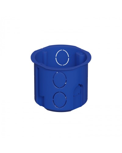 Коробка установочная D68x62мм межцентр. 71мм, IP20, цвет синий Экопласт (44658) в Нижнем Новгороде Распределительные коробки Pintop.ru