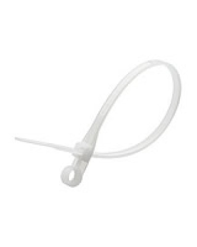 Хомут кабельный 4,3x220 мм с монтажным отверстием (100 шт/уп) Экопласт 45209 в Нижнем Новгороде Стяжки-хомуты Pintop.ru