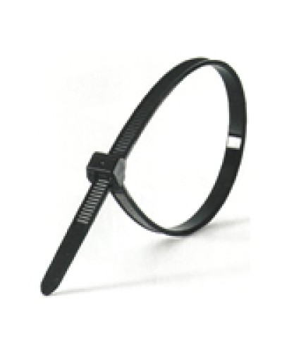 Хомут кабельный 3,5x250 мм, черный (100 шт/уп) Экопласт 45250BL в Нижнем Новгороде Стяжки-хомуты Pintop.ru