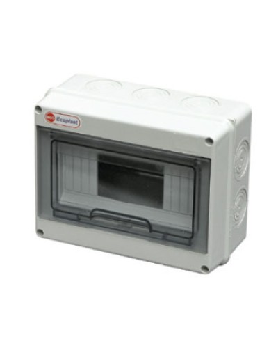 Шкаф настенный, 12-13 модулей, IP65 Экопласт 46412 в Нижнем Новгороде Боксы для автоматов Pintop.ru