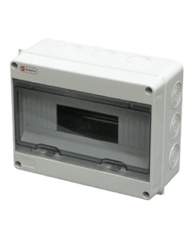 Шкаф настенный, 18 модулей, IP65 Экопласт 46418 в Нижнем Новгороде Боксы для автоматов Pintop.ru