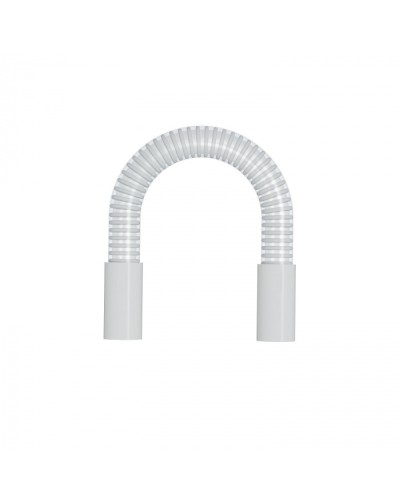 Гибкий переход для трубы диам. 25мм, длина 30см, цвет белый (49415W) в Нижнем Новгороде Повороты, муфты, тройники Pintop.ru