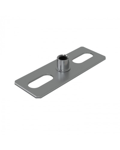 Пластина опорная с гайкой М8 (1уп=150шт) Экопласт (59920) в Нижнем Новгороде Аксессуары для лотков Pintop.ru