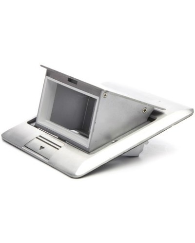 Люк в пол на 2 модуля (45х45мм), стальной Экопласт 70021 в Нижнем Новгороде Системы лючков и колонн Pintop.ru