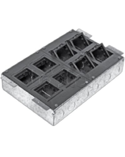 Люк в пол на 8 модулей с суппортом и коробкой Экопласт 70083 в Нижнем Новгороде Системы лючков и колонн Pintop.ru