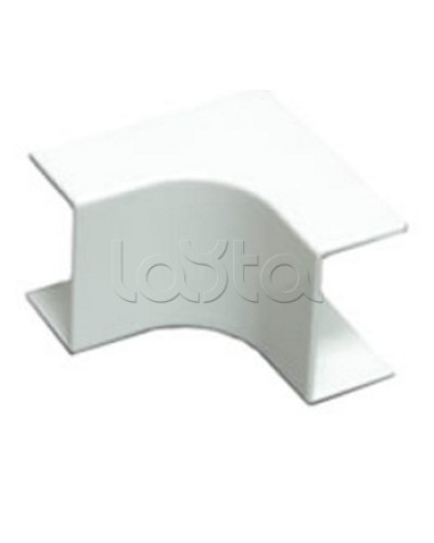 Угол внутренний плавный стандарт TIA 20х12,5 мм Экопласт 72114R в Нижнем Новгороде Аксессуары для кабель-канала Pintop.ru