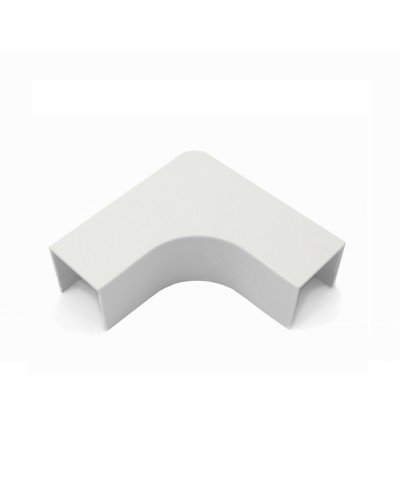 RML20х12,5 Угол 20х12,5мм плоский плавный ст. TIA (10шт) 1кор.=3600шт. Экопласт в Нижнем Новгороде Аксессуары для кабель-канала Pintop.ru