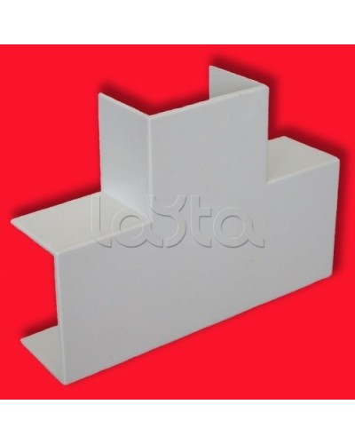 Угол Т-образный для кабель-канала МЕХ, для сечения 40x40 Экопласт 72409 в Нижнем Новгороде Аксессуары для кабель-канала Pintop.ru