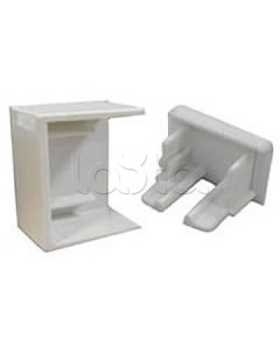 Заглушка для кабель-канала МЕХ, для сечения 40x16 Экопласт 72806 в Нижнем Новгороде Аксессуары для кабель-канала Pintop.ru