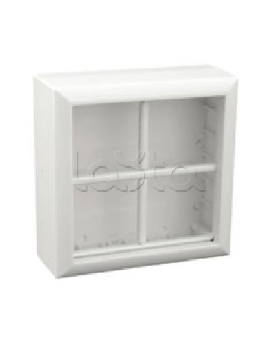 Коробка для открытой проводки на 4 поста 45х45 мм Экопласт 72948 в Нижнем Новгороде Распределительные коробки Pintop.ru