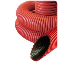 NR063 Гофрированные трубы для прокладки кабеля под землей с протяжкой D63 мм (внешн.) (801063)