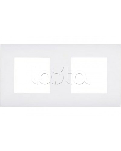 Накладка розетки телефонной или компьютерной 22,5х45 мм под рамку LK45 Экопласт (854204) в Нижнем Новгороде Аксессуары для кабель-канала Pintop.ru