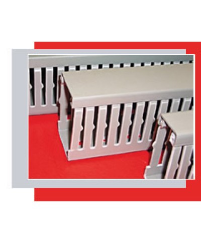 Короб перфорированный 60х40 мм (серый) Экопласт СР-Е44 в Нижнем Новгороде Кабель-канал Pintop.ru