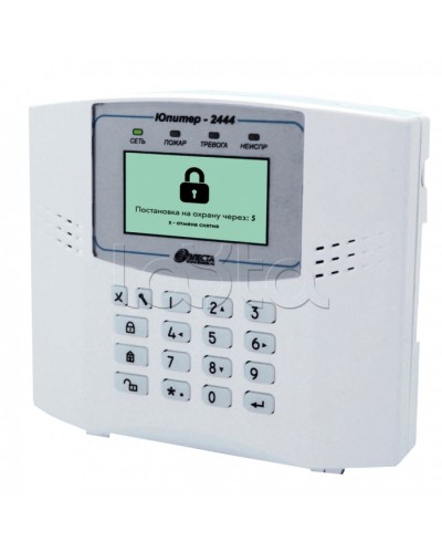 Устройство оконечное объектовое Элеста Юпитер-2444 (УОО Юпитер-4 IP/GPRS, ЖК-экран) в Нижнем Новгороде Приемно-контрольные приборы Pintop.ru