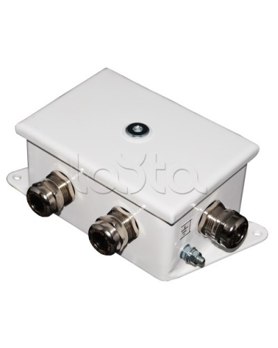 Коробка монтажная огнестойкая Гефест КМ-О (12к)-IP66-d, пять вводов 120х80х68 в Нижнем Новгороде Распределительные коробки Pintop.ru