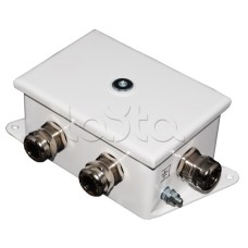 Коробка монтажная огнестойкая Гефест КМ-О (12к*10,0)-IP66-d, пять вводов 120х80х68