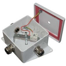 Коробка монтажная огнестойкая Гефест КМ-О (6к)-IP66 дваввода 100х100