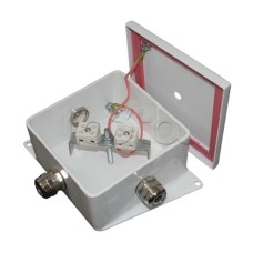 Коробка монтажная огнестойкая Гефест КМ-О (8к*10,0)-IP66-120х120, четыре ввода