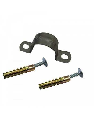 Дюбель-хомут клоп (двухлапковый) 19-20 мм Гефест (100 шт/уп) в Нижнем Новгороде Крепеж: Дюбели, шурупы, саморезы Pintop.ru