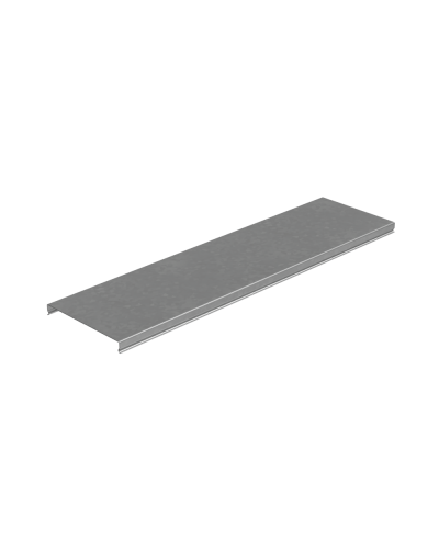 Крышка лотка 150х0,8 L3000 мм ПЛЮС INOX304 КМ-Профиль (KLplus150-0.8-3000 INOX304) в Нижнем Новгороде Аксессуары для лотков Pintop.ru