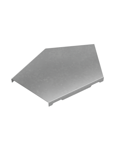 Крышка горизонтального угла 45 гр. 100 мм ПЛЮС HD85 КМ-профиль (KGLplus45-100 HD85) в Нижнем Новгороде Аксессуары для лотков Pintop.ru