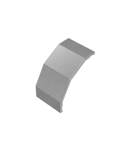 Крышка внешнего вертикального угла 90 гр. 150 мм ПЛЮС HD КМ-Профиль (KVLplus90-150 HD) в Нижнем Новгороде Аксессуары для лотков Pintop.ru