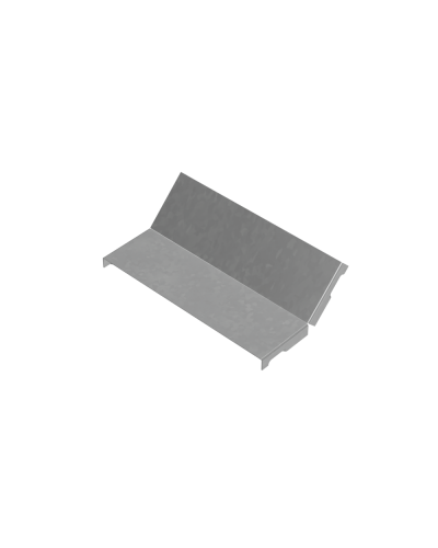 Крышка внутреннего вертикального угла 45 гр. 200 мм ПЛЮС HD КМ-Профиль (KNLplus45-200 HD) в Нижнем Новгороде Аксессуары для лотков Pintop.ru