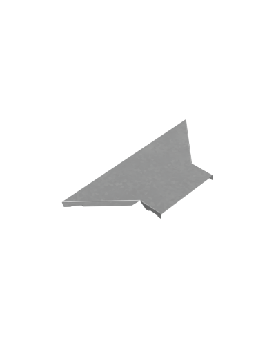 Крышка Т-ответвителя 150 мм ПЛЮС INOX304 КМ-Профиль (KTUplus150 INOX304) в Нижнем Новгороде Аксессуары для лотков Pintop.ru