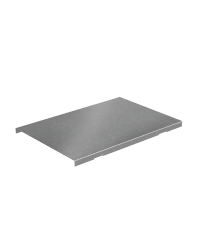 Крышка угла вертикального внешнего 200 мм с разворотом трассы на 90 гр. ПЛЮС INOX304 КМ-Профиль (KVLPDplus90-200 INOX304) в Нижнем Новгороде Аксессуары для лотков Pintop.ru