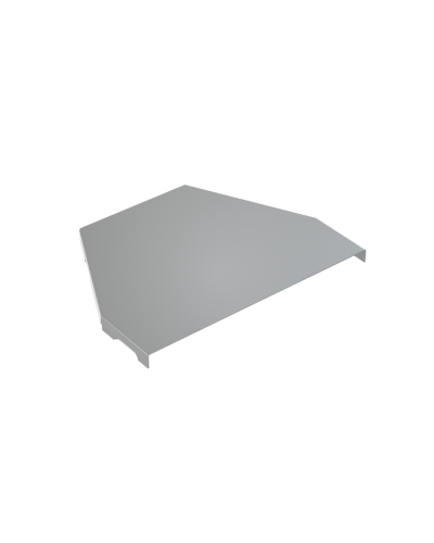 Крышка переходника центрального 100-200 мм КМ-Профиль (KPD100-200-C) в Нижнем Новгороде Аксессуары для лотков Pintop.ru