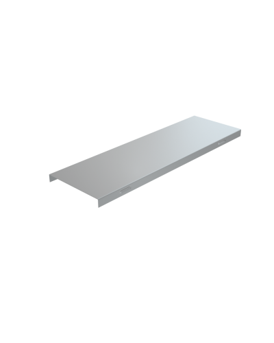 Крышка на вертикальный Т-ответвитель переходник 300-400 мм с разворотом трассы на 90 гр. (нижняя часть больше исходной) КМ-Профиль (KTDPV300-400) в Нижнем Новгороде Аксессуары для лотков Pintop.ru