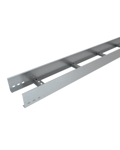 Лоток лестничный 100х100х1,2 L2000 мм HD85 КМ-профиль (LL100-100-1.2-2000 HD85) в Нижнем Новгороде Кабельные лотки Pintop.ru