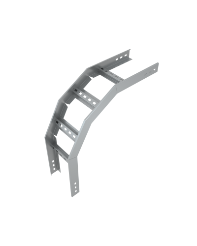 Угол лестничный вертикальный внешний 90 гр. 50х600х1,2 мм КМ-Профиль (LVL90-50-600-1.2) в Нижнем Новгороде Аксессуары для лотков Pintop.ru