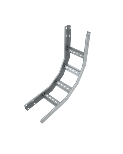 Угол лестничный вертикальный внутренний 90 гр. 80х300х1,5 мм Быстрый монтаж КМ-Профиль (LNLS90-80-300-1.5) в Нижнем Новгороде Аксессуары для лотков Pintop.ru