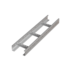 Лоток лестничный 80х300х1,2 L2000 мм N КМ-профиль (LL80-300-1.2-2000 N)