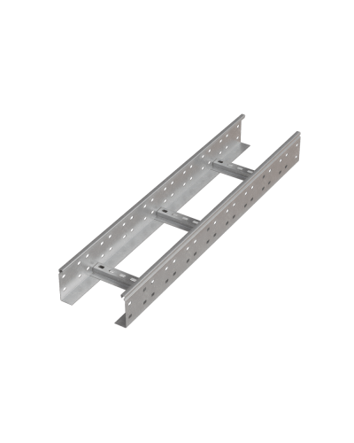 Лоток лестничный 100х100х1,2 L2000 мм INOX304 N КМ-Профиль (LL100-100-1.2-2000 INOX304 N) в Нижнем Новгороде Кабельные лотки Pintop.ru