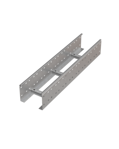 Лоток лестничный 150х150х1,2 L2500 мм N КМ-профиль (LL150-150-1.2-2500 N) в Нижнем Новгороде Кабельные лотки Pintop.ru