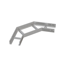 Угол лестничный горизонтальный 90 гр. 80х600х1,2 мм INOX304 N КМ-Профиль (LGL90-80-600-1.2 INOX304 N)