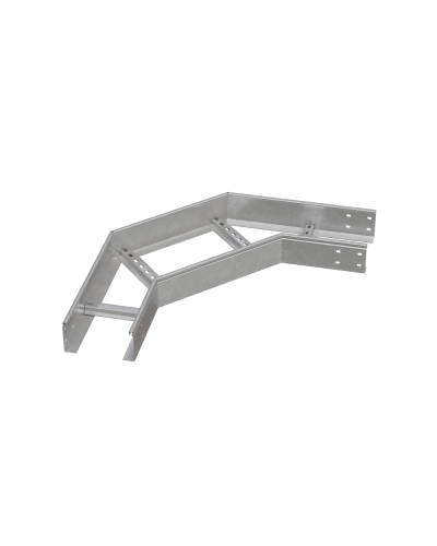 Угол лестничный горизонтальный 90 гр. 100х200х1,5 мм INOX304 N КМ-Профиль (LGL90-100-200-1.5 INOX304 N) в Нижнем Новгороде Аксессуары для лотков Pintop.ru