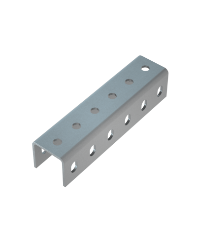 Соединитель усиленного швеллера 50х50х4,0 мм INOX304 КМ-Профиль (SLPU50-50 INOX304) в Нижнем Новгороде Аксессуары для лотков Pintop.ru