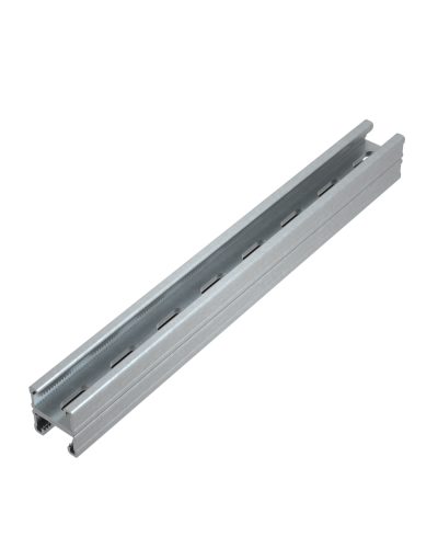 Страт-профиль двойной 41х21 L2900 мм s:2,5 КМ-Профиль (2STPU41-21-2900) в Нижнем Новгороде Аксессуары для лотков Pintop.ru