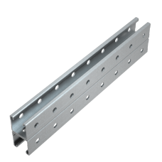 Страт-профиль двойной 41х41 L5500 мм s:1,5 (тройная перфорация) HD КМ-профиль (2STP41-41-5500 3P HD)