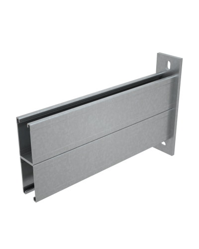 Страт-консоль двойная усиленная 41х72 L600 s:2,5 мм HD85 КМ-профиль (2KSSU72-600 HD85) в Нижнем Новгороде Аксессуары для лотков Pintop.ru