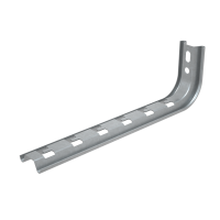 Консоль L-образная безвинтовая 200 мм КМ-Профиль (KSLBV200)
